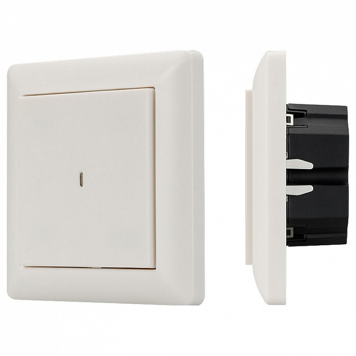 Диммер клавишный Arlight Knob SR-KN0100-IN White (KNX, DIM)