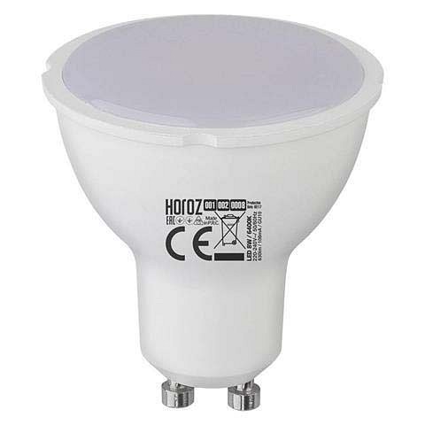 Лампа светодиодная Horoz Electric 001-002-0008 GU10 8Вт 4200K HRZ00002420