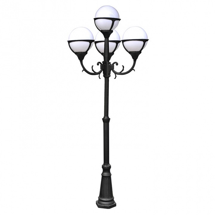 Фонарный столб Arte Lamp Monaco A1497PA-4BK