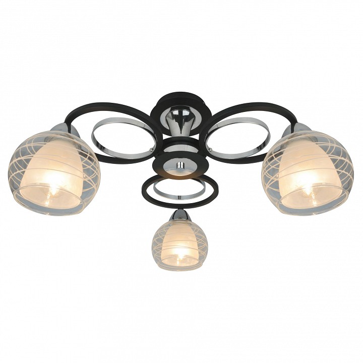 Потолочная люстра Arte Lamp Ginevra A1604PL-3BK