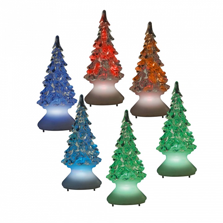 Ель световая [10 см] Uniel ULD ULD-F620 RGB XMAS TREE SET12